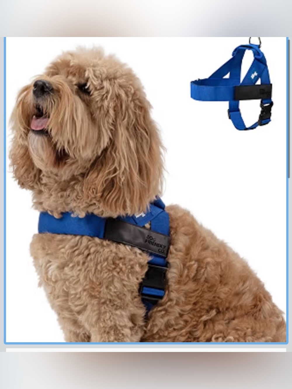 Dog Friendly Co. Dog Harness for Medium Sized Dogs 527/DB-1;v